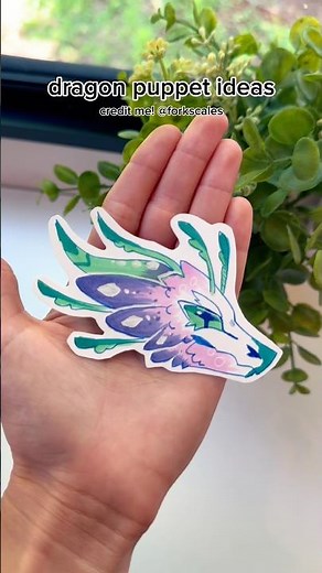 Dragon puppet ideas! #dragonpuppets #paperdragons