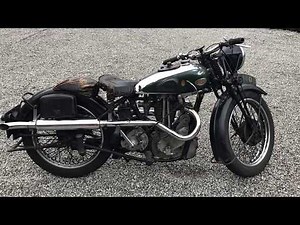 BSA Blue Star 500 1935 Running