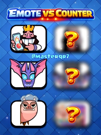 Emote vs Counter #clashroyale