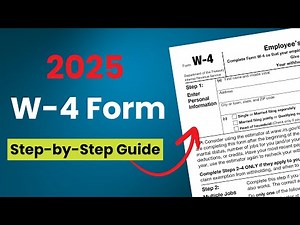 How to Fill Out Your W-4 Tax Form (IRS Guide)