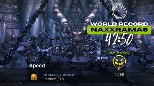 Grrumpyx’s World Record Naxxramas Speedrun Strategy in WoW Classic