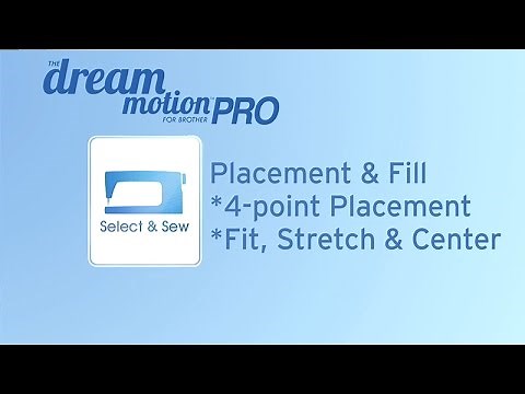 THE Dream Motion™ Software: 4-pt Placement, Fill, Stretch, Center