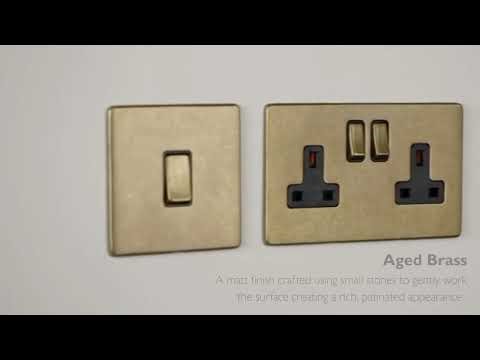 Aged Brass finish by Heritage Brass