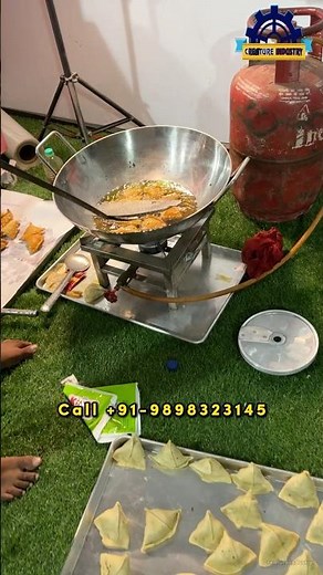 How To Make Samosa | Patti Machine | Automatic Samosa Setup | Business Idea #samosamaking #ytshort