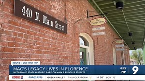 Looking for a fun day trip in Southern Arizona? Learn more about McFarland State Park in historic Florence in this @kgun "One Tank Trip" segment that first aired in 2024. McFarland State Park and Florence AZ Visitor Center Arizona State Parks #Arizona #roadtrip | Ernest W. McFarland and the American Dream
