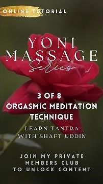 KAMASUTRA, SEX & TANTRA // Yoni Massage Technique with The Shaft Show 3 of 8