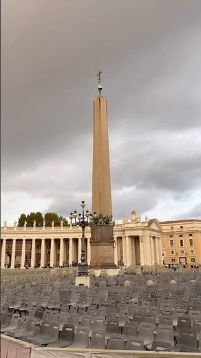 The 4,000 Year Old Obelisk in St. Peter’s Square!