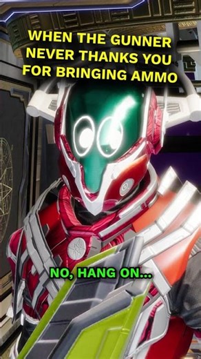 When the Gunner never thanks you for hauling their ammo. 😐