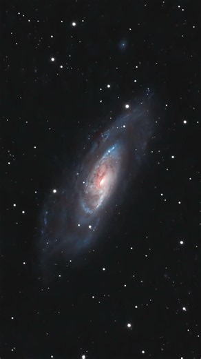 Galaxy M106 4 Hours with a 150 mm SCT Telescope #astrophotography #space #galaxy #astronomy