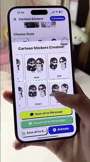 POV: You're making AI stickers instead of studying 😂 | StickGen