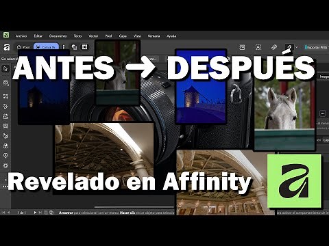 Revealed in Affinity: 3 before and after photos step by step (full tutorial) ✨📸