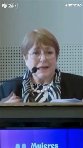 Bachelet on gender-based violence in politics: "We know what happened to Evelyn during the campaign"