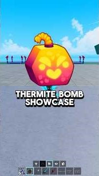 Thermite Bomb Showcase #dispecs #roblox #bloxfruits #bloxfruit