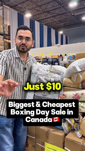 𝐒𝐚𝐫𝐭𝐡𝐚𝐤 𝐏𝐚𝐭𝐞𝐥 ( 𝐆𝐚𝐣𝐣𝐚𝐛𝐆𝐮𝐣𝐚𝐫𝐚𝐭𝐢 ) on Instagram: "Biggest & Cheapest Boxing Day Sale in Canada 🇨🇦 Location - Mega Warehouse Sale 455 Gibraltar Dr, Mississauga, ON L5T 2S9 Toronto & GTA… Christmas shopping season officially started! 🎁✨ If you’re looking for Christmas gifts, festive décor, gift sets, hampers, and holiday deals, we’ve got the best picks for this year’s celebrations. From Toronto Christmas sale items to GTA holiday deals, you’ll find everything — Electroni