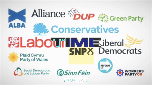 Edición de los principales partidos políticos del Reino Unido