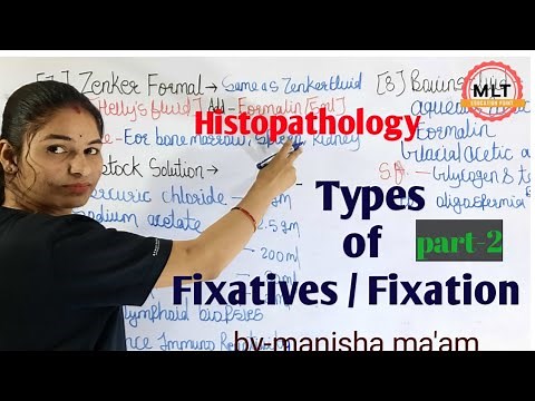Fixatives and Fixation || Part-2 Types of Fixatives/Fixation || Histopathology || By Manisha Ma'am