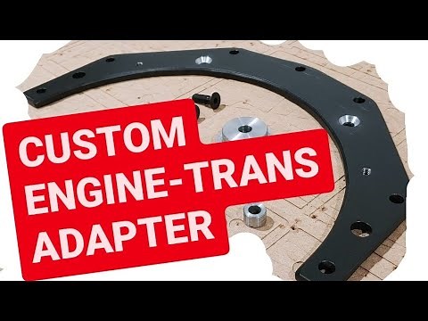 Chevy 350 Engine to BOP th400 Transmission Adapter for my Cadillac