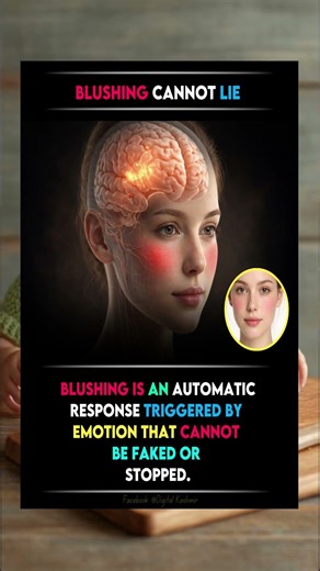 😳 Blushing Cannot Lie — The Emotion Your Brain Can’t Hide 🧠❤️ #blushing #blushingbubblee #mindfacts