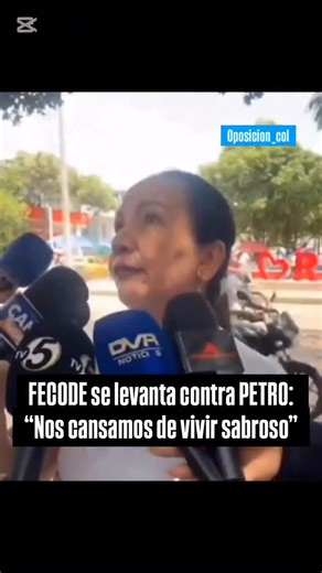 “Cambio fue el engaño”: maestros de FECODE protestan contra PETRO | Oposición Col / Manuel J Velez