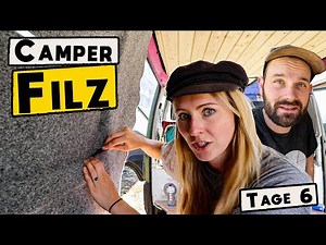 9 TIPPS für FILZ im WOHNMOBIL !! Tag 6 Vlies verlegen im Selbstausbau