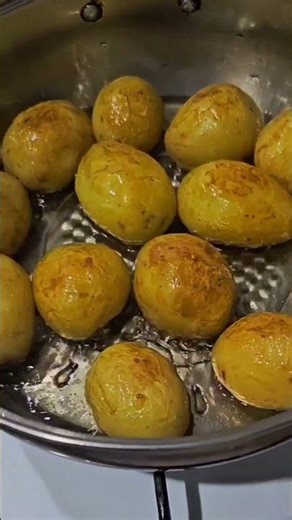 Hurray, Fresh POTATOES! ASMR. #egg #food #mycooking #cooking #cookingchannel