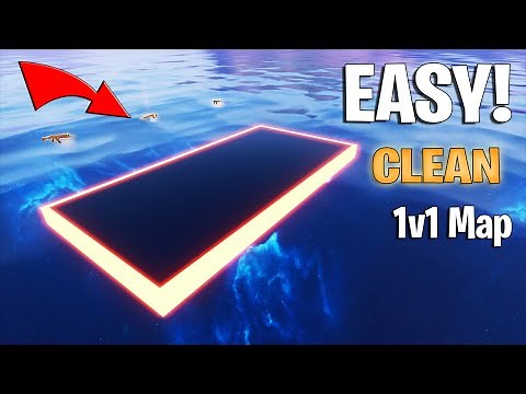 How To Build The *CLEANEST* 1v1 Map! (WITH NO LAG)