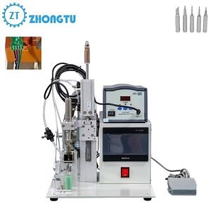 [Hot Item] Zhongtu Semi-Auto Cable Wire Soldering Machine Equipment Automation Connector Soldering Machine
