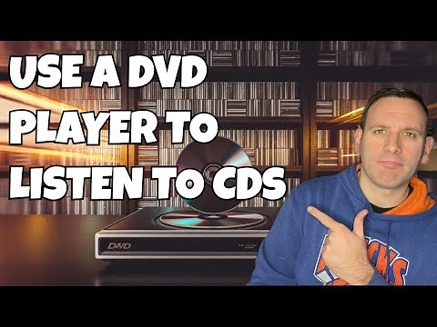 How to use a DVD Player to play Audio CDs!!!