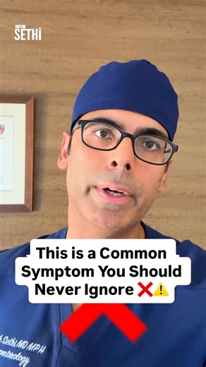 This is a Common Symptom You Should Never Ignore ❌⚠️