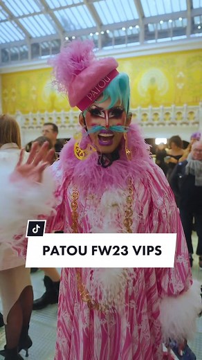 Patou Fall-Winter 2023 Fashion Show Highlights and VIP Guests
