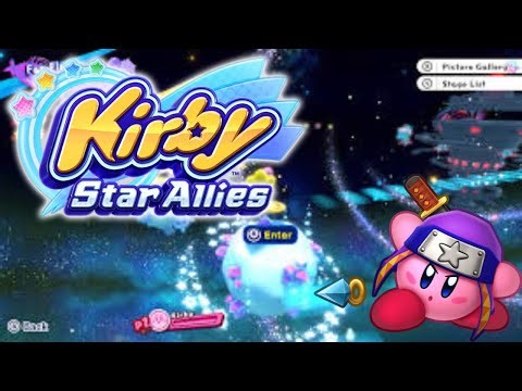 Kirby Star Allies - GamePlay Walkthrough - Planet Frostak - Grott Moon