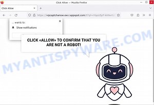 Vipcaptchanow.ew.r.appspot.com Virus Removal Guide - MyAntiSpyware