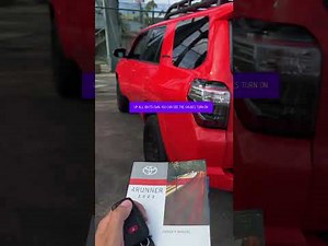 2023 4Runner remote start - TRD PRO