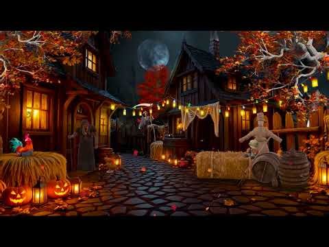 Halloween Sound | Ancient House, Autumn Leaves, Creative Night Sounds & White Noise for Relaxation