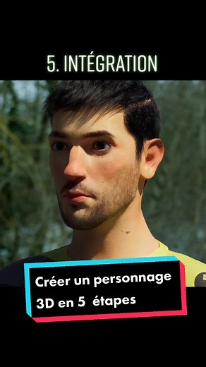 5 étapes pour créer un personnage en 3D #motionprocess #3d #digitalart #characterdevelopment #nftcommunity #contemporyart #foryou
