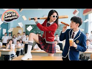 Fillet 18 ans est la vraie mère du beau gosse ! Mère et fils défient la rivale et dominent l'école !