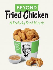 KFC Is Testing Vegan 'Fried Chicken' Using Beyond Meat