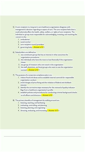 NAB CORE EXAM PRACTICE QUESTIONS WITH CORRECT ANSWER6