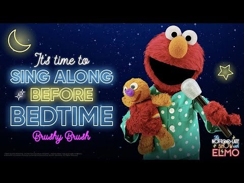 Brushy Brush Lyric Video feat. Jonas Brothers | The Not-Too-Late Show with Elmo