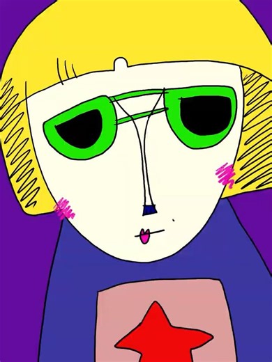 You can see how to create the character within one minute✨✨ #art #drawing #animation #painting