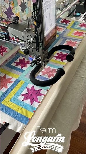 Perm | Modern Edge-to-Edge Quilting Pantograph from Longarm League