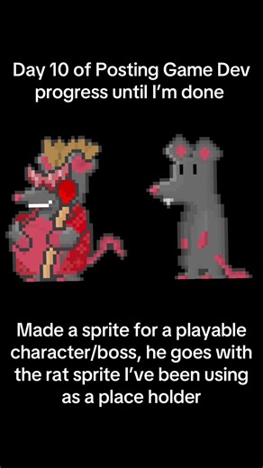 I couldn’t do another day of programming I just could take another #gamedev #day10 #asprite