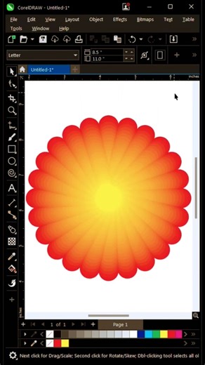 Subscribe my channel for Learn Graphic Designing skills 👍✅ #coreldraw #designreels