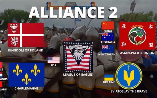 【大猫的BotN频道】300重装步兵史诗对抗！1年前塞尔维亚诸国之战BotN2019压轴项150vs150，中国战士及亚太联盟方阵多次出镜！