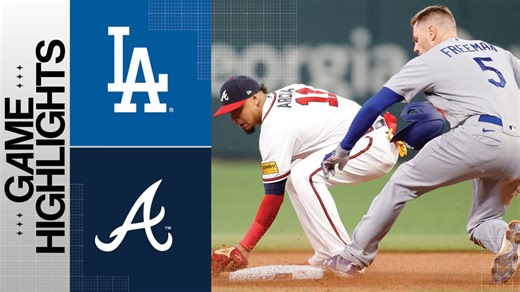 Dodgers vs. Braves Highlights