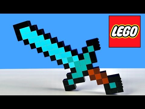 LEGO Minecraft Sword Speed Build