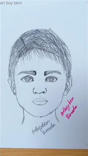 How to Draw: Handsome & Cute Boy Face (Slow & Simple)