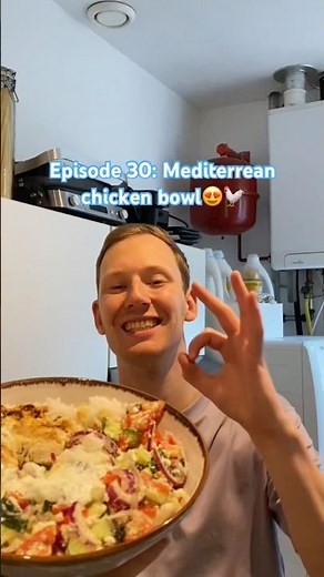 Episode 30: Mediterrean chicken bowl #mediterraneanbowl #chicken#easyrecipes #sandernutrition #bowls