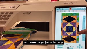 Discover one of HUSQVARNA® VIKING® Educator Karen Charles' favourite features of the DESIGNER EPIC™ 3 sewing and embroidery machine. Learn more about this machine here: https://husqvarnaviking.com/en-CA/Machines/Designer-Epic-3 | Canadian Quilters Association
