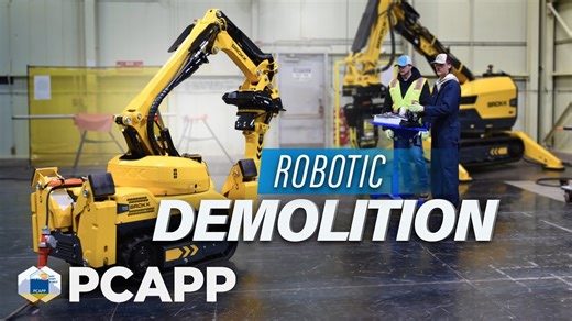 Remote-Controlled Robotic Equipment Support Demolition at Pueblo Plant - Program Executive Office Assembled Chemical Weapons Alternatives